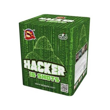 Wyrzutnia SrPyro HACKER CLE4127PL - 16 strzałów 1.2"