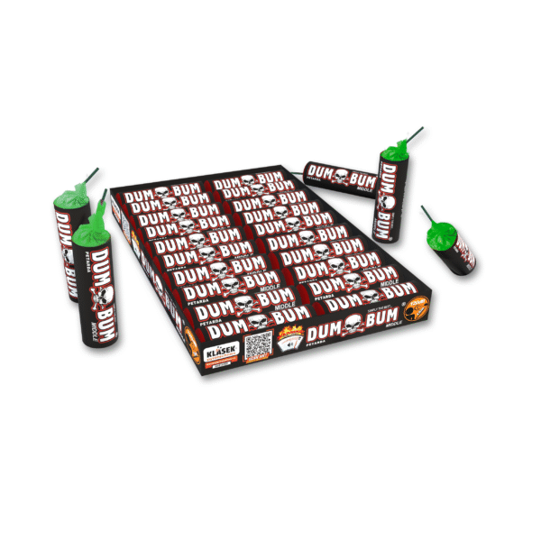 Petardy Klasek Dum Bum Middle Green P6A13(G)F3 - 20 sztuk