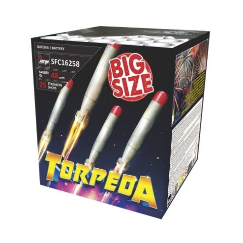 SFC16258-1.jpg Wyrzutnia Jorge TORPEDA SFC16258 - 25 strzałów 1.9"
