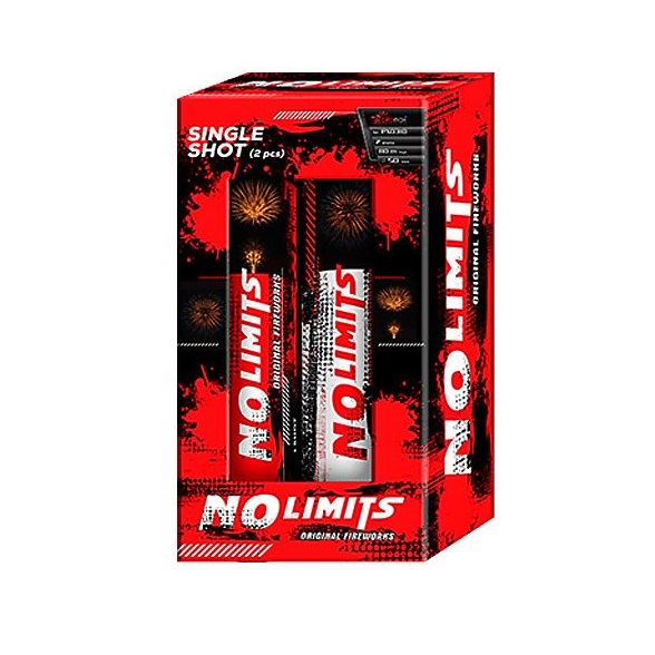 Single Shoty Piromax NO LIMITS PXO310 - 2 sztuki 2"