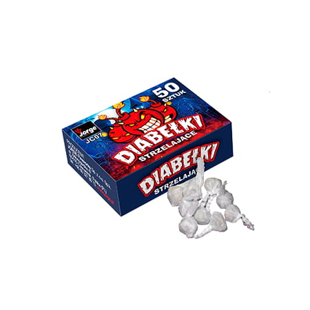 Strzelające Diabełki Jorge JC07 - 50 sztuk