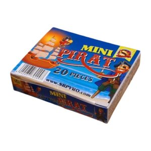 Petardy SrPyro MINI PIRAT CLE0209 - 20 sztuk