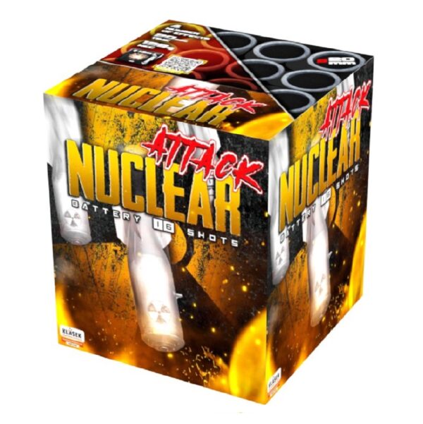 Wyrzutnia Klasek Nuclear Attack C1620N - 16 strzałów 0.8"