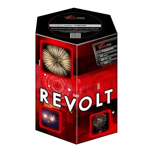 Wyrzutnia Piromax REVOLT PXB2215 - 19 strzałów 1"