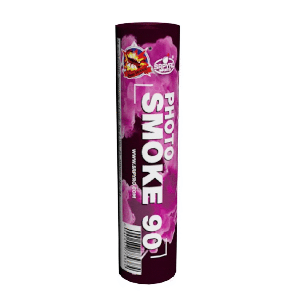 Świeca dymna fioletowa SrPyro PHOTO SMOKE CLE7038P - 1 sztuka