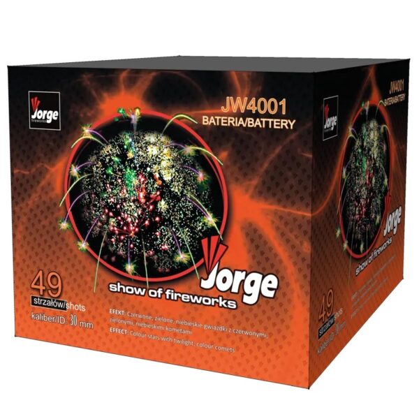 Wyrzutnia Jorge Show of Fireworks JW4001 - 49 strzałów 1.2"