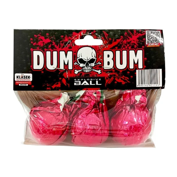 Trzeszczące Kulki Klasek EXPLOSIVE BALL EB15 - 3 sztuki