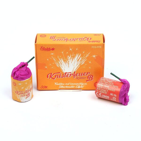 Fontanny Cracklingowe Funke Knisterfeuer kal.B FCG-FFB - 3 sztuki