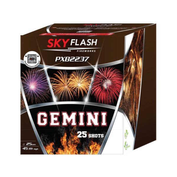 Wyrzutnia Piromax GEMINI PXB2237 - 25 strzałów 1"