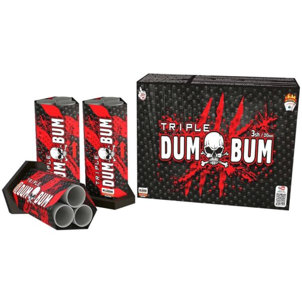 Triple-Shots-Dumbum-Triple-C320D Single Shoty Klasek Dum Bum Triple Shots C320D - 5 sztuk
