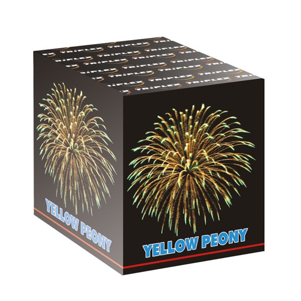 Wyrzutnia Triplex YELLOW PEONY TXB820 - 9 strzałów 0.8"