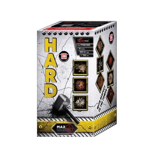 Hard-PXB3301 Wyrzutnia Piromax HARD PXB3301 - 9 strzałów 2"