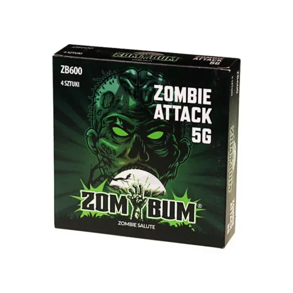zombum-compress Petardy Zom Bum ZB600 Zombie Attack 5g - 4 sztuki