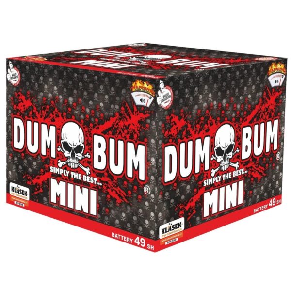 Wyrzutnia hukowa Klasek Dum Bum Mini C4925D - 49 strzałów 1"