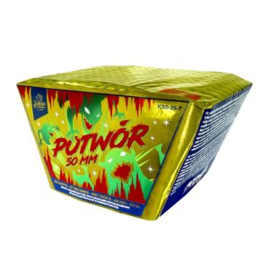 IC50-25-7 Potwór -1100x1100 Wyrzutnia Iskra POTWÓR IC50-25-7 - 25 strzałów 2"