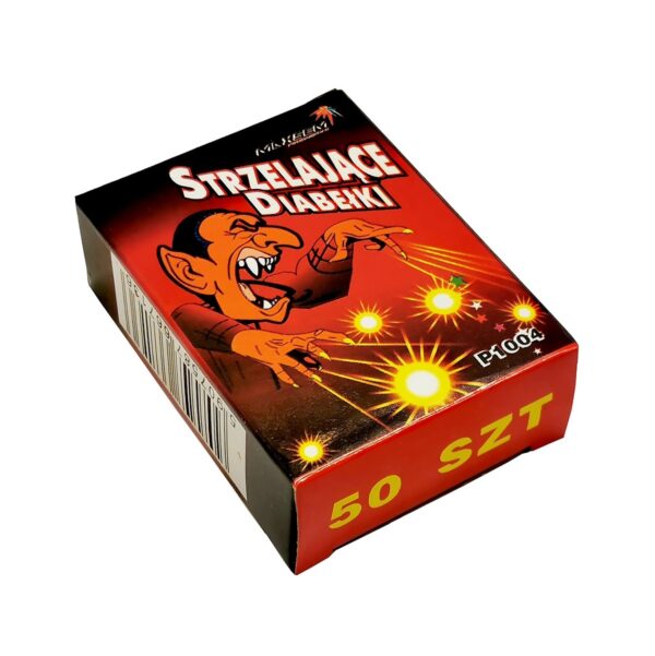 Strzelające Diabełki Maxsem P1004 - 20 sztuk