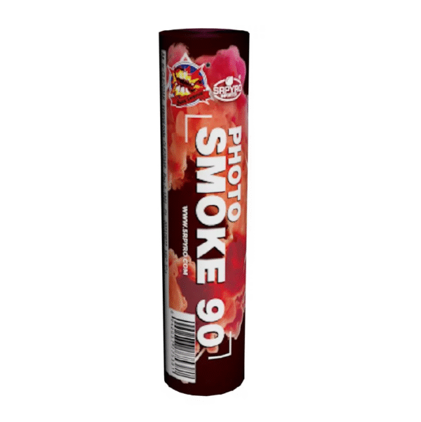 Świeca dymna czerwona SrPyro PHOTO SMOKE CLE7038R - 1 sztuka