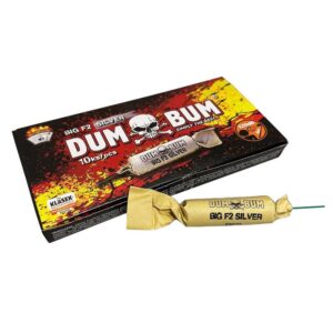 dumbumf2silverbig Petardy Klasek Dum Bum Big F2 Silver PSF2D - 10 sztuk