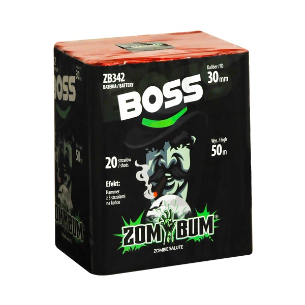 Wyrzutnia hukowa Zom Bum BOSS ZB342 - 20 strzałów 1.2"