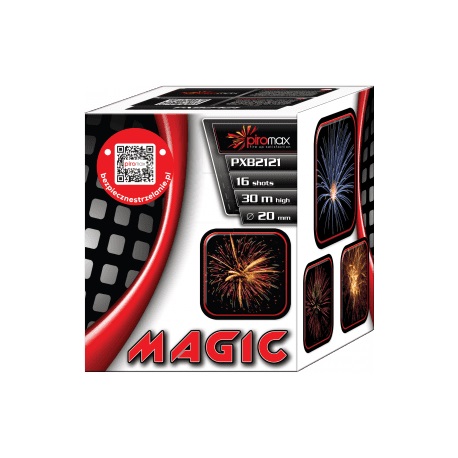 Wyrzutnia Piromax MAGIC PXB2121 - 16 strzałów 0.8"