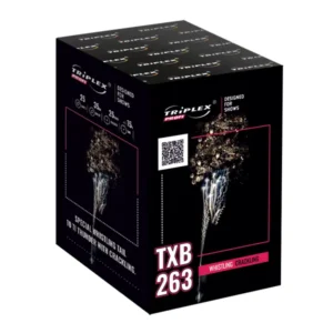 Wyrzutnia Triplex Whistling Crackling TXB263 - 25 strzałów 1"