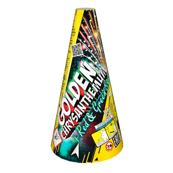 Wulkan Jorge GOLDEN CHRYSANTHEMUM + RED & GREEN STARS JF91