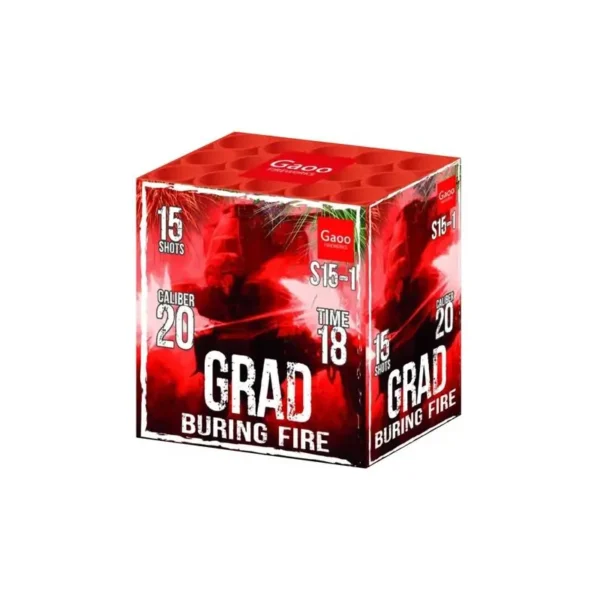 Wyrzutnia Gaoo GRAD S15-1 - 15 strzałów 0.8"