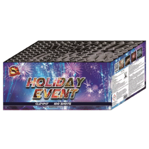 11972-holiday-event-100r-20-25-30mm-2ks-ctn Wyrzutnia SrPyro HOLIDAY EVENT CLE4147 - 100 strzałów 20/25/30mm