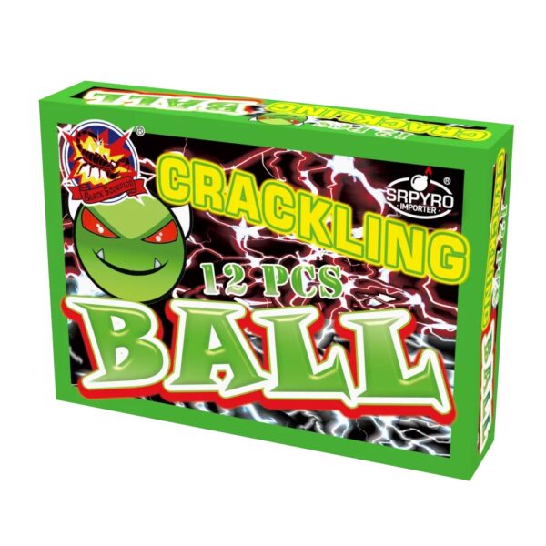 Strzelające kulki SrPyro Crackling Ball CLE0052 - 12 sztuk