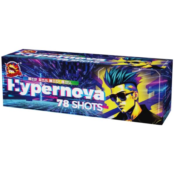 Wyrzutnia SrPyro HYPERNOVA CLE4581 - 78 strzałów 1.2"
