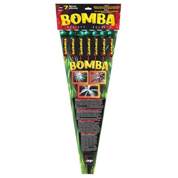 HIT 2025! Rakiety Jorge BOMBA JR71 - 7 sztuk