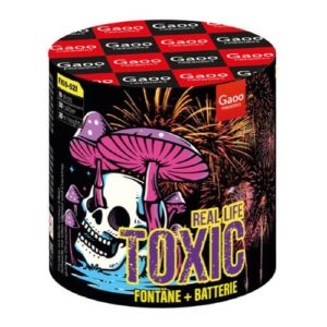 Toxic-10s-FX10-02-F2-36-1-2403_1 Wyrzutnia + Fontanna Gaoo TOXIC FX10-02 - 10 strzałów 0.8"