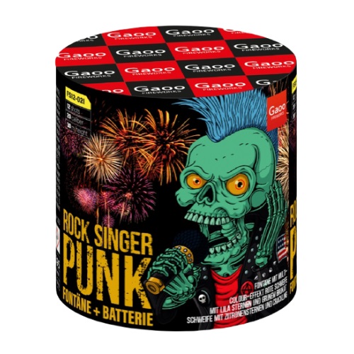 punk-12s-fs12-02-241 Wyrzutnia + Fontanna Gaoo PUNK FS12-02 - 12 strzałów 0.8"