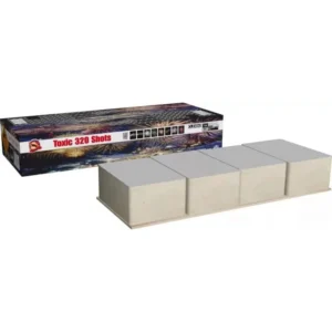 Wyrzutnia SrPyro TOXIC CLE4543 - 320 strzałów 1"