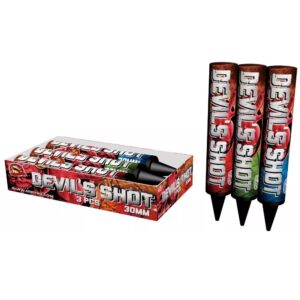 12756-devils-shot-o-30mm-16-balctn Single Shoty Hukowe SrPyro DEVILS SHOT CLE5001 - 3 sztuki