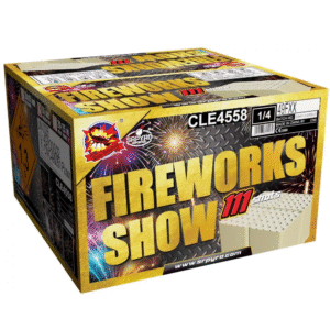 Wyrzutnia SrPyro FIREWORKS SHOW 111 CLE4558 - 111 strzałów 20/25mm