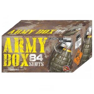 Army-Box-CLE4524 Wyrzutnia SrPyro ARMY BOX CLE4524 - 84 strzały 30/48mm