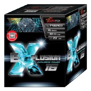 Wyrzutnia Piromax Explosion PXB2103 - 16 strzałów 0.8"