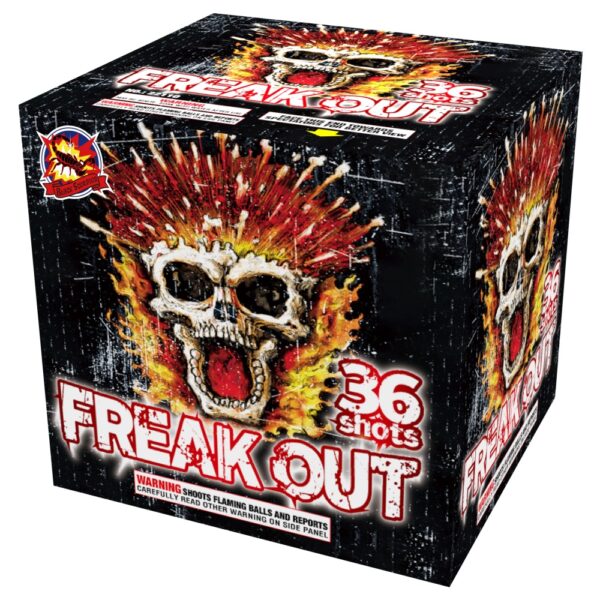 Wyrzutnia SrPyro FREAK OUT CLE4247 - 36 strzałów 1"