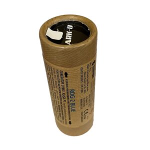 Blue Granat dymny z zawleczką RDG-2 BLUE - dwustronna świeca dymna ARK-O