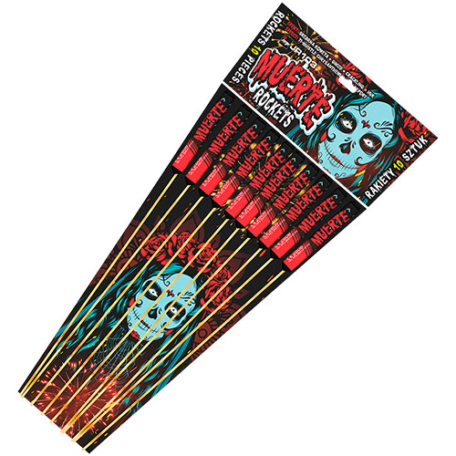 Rakiety Jorge MUERTE ROCKETS JR103 - 10 sztuk