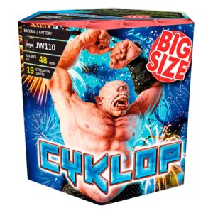 JW110 symulacja-24 Wyrzutnia Jorge CYKLOP JW110 - 19 strzałów 48mm