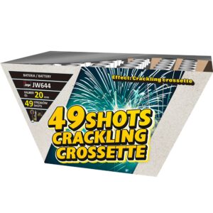 Wyrzutnia Jorge CRACKLING CROSSETTE JW644 - 49 strzałów 0.8"