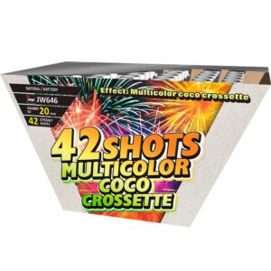 Wyrzutnia Jorge MULTICOLOR COCO CROSSETTE JW646 - 42 strzały 0.8"