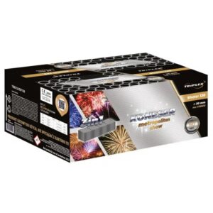 TXB512-www Wyrzutnia Triplex Koneser METROPOLITAN SHOW TXB512 - 120 strzałów 1.2"