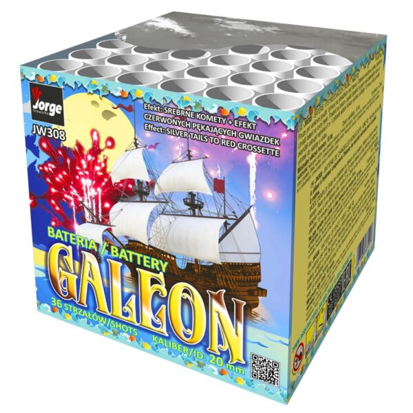 Wyrzutnia Jorge GALEON JW308 - 36 strzałów 0.8"