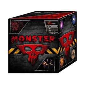 Monster-PXB3908-25-strzalow Wyrzutnia Piromax MONSTER PXB3908 - 25 strzałów 2"