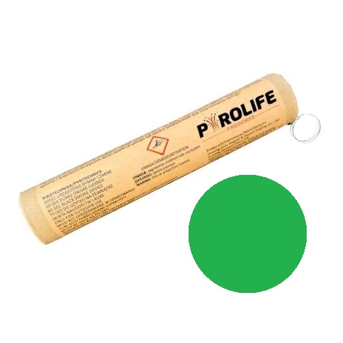 Świeca Dymna PYROLIFE Dwustronna ZIELONA P-RDG2-GREEN - 1 sztuka