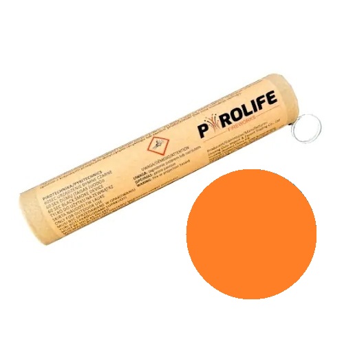 Świeca Dymna PYROLIFE Dwustronna POMARAŃCZOWA P-RDG2-ORANGE - 1 sztuka