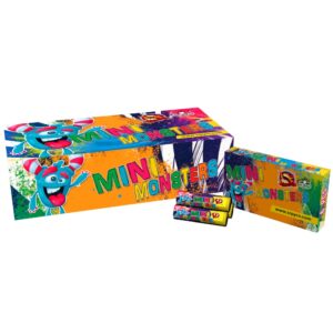 CLE3516 Bączki SrPyro Mini Monsters CLE3516 - 6 sztuk